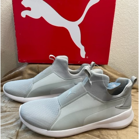 Puma Rebel Mid Wns Light Gray Snea - Picture 2 of 3